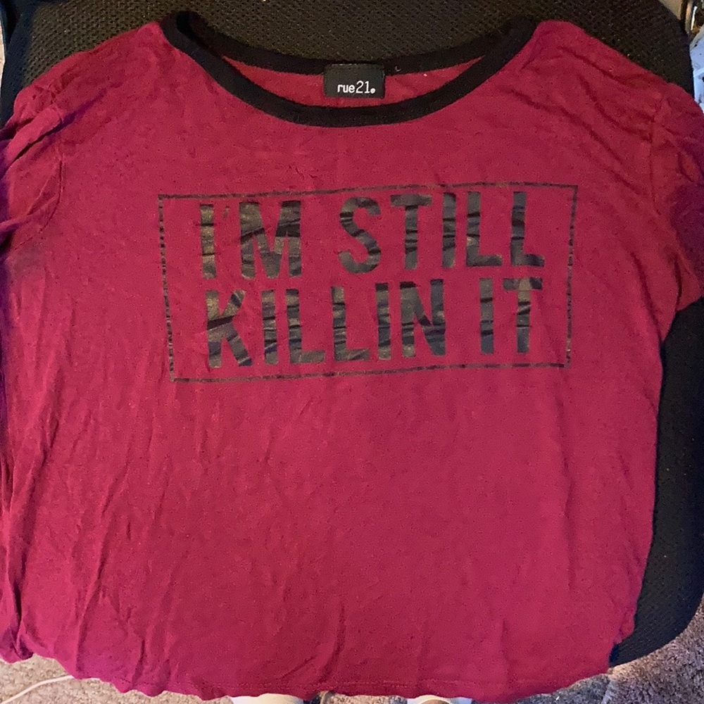 This forever 21 cropped shirt